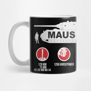 German super-heavy tank MAUS Mug